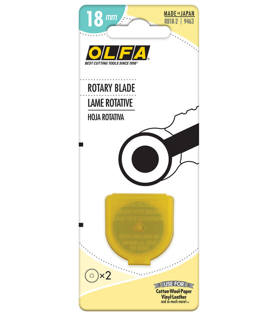 Olfa Rotary Blade Refills 28mm 2//Pkg